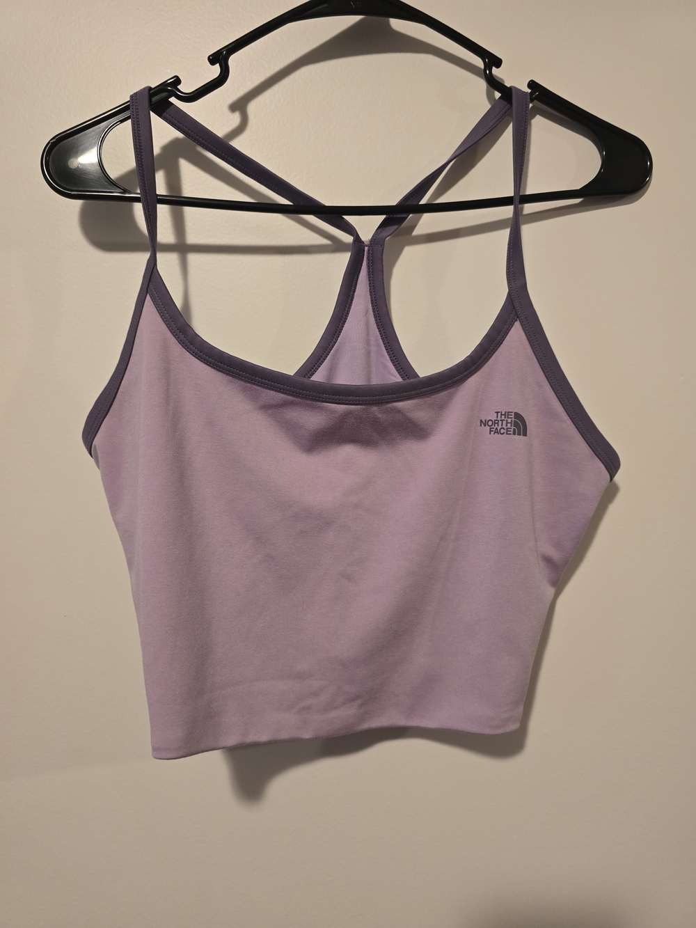 The North Face NWOT Women's Lavender Racerback Crop Tank